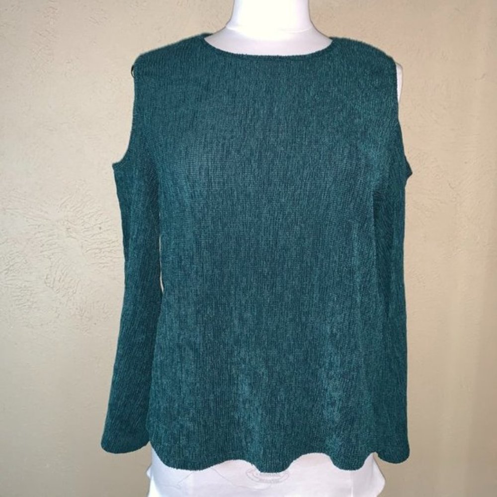 3 for $20 H&M Cold Shoulder Long sleeve Teal Small